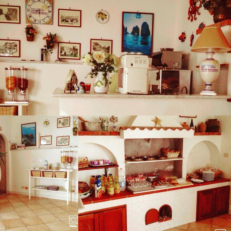 Mediterraneo Bed & Breakfast Anacapri  Zewnętrze zdjęcie
